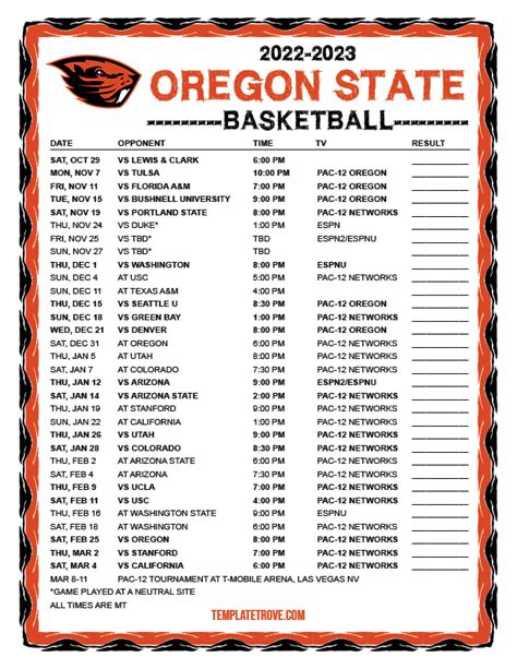 Oregon State 2024 Schedule - Elna Salaidh