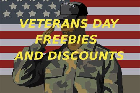 Veterans Day discounts and freebies – Sunny 106 FM