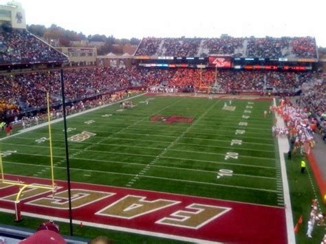 Alumni Stadium Guide : Boston College Eagles | The Crosshair Guide's Blog