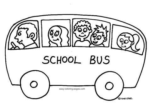 Bus Driver Coloring Pages at GetColorings.com | Free printable ...