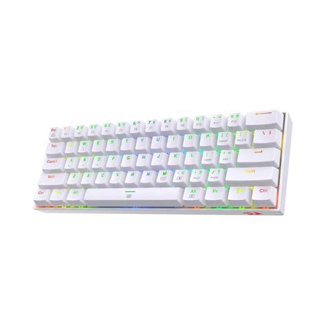 Redragon Dragon Born K630 - WHITE - FULL RGB Gaming Keyboard - Techiezoid