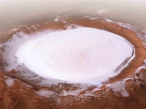 Huge Martian Crater 'Korolev' Appears Topped With Miles Of Pristine Snow - capradio.org