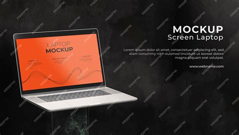 Premium PSD | Device mockup on marble table