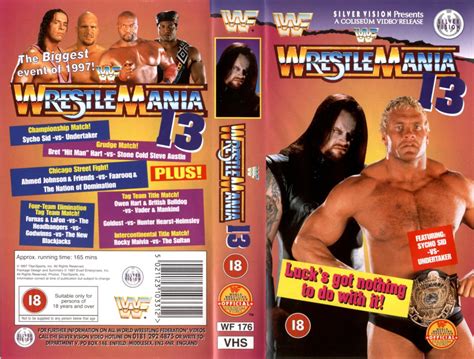 Wrestlemania 13 UK VHS Cover - WWF WrestleMania XIII (13) Heat Photo (39089052) - Fanpop