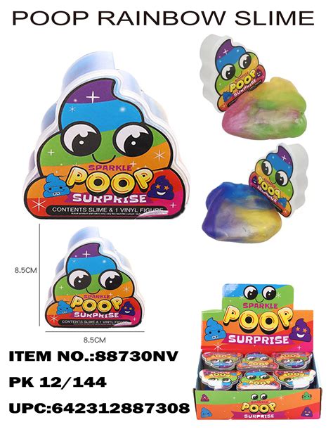 110G POOP RAINBOW SLIME – Best Value Products