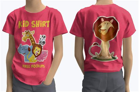 Kids Shirt Mockups | Vectogravic Design