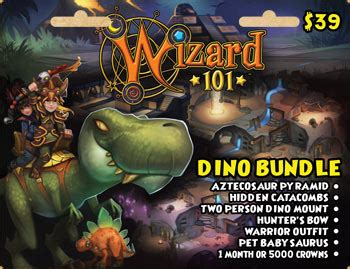 Stars of the Spiral: The Dino Bundle from Wizard101!