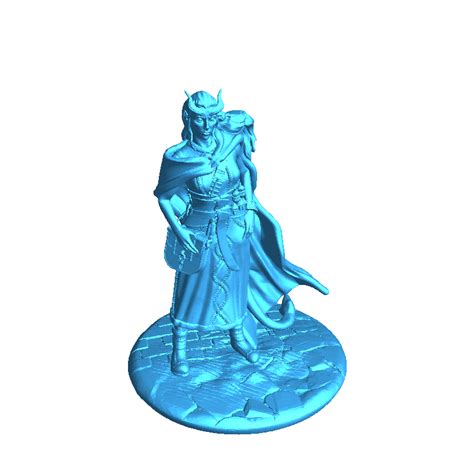 Tiefling Alchemist | 3D models download | Creality Cloud