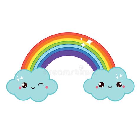 Rainbow Arcoiris Kawaii Va acompa ado de una capa m gica del arcoiris