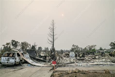 California wildfire aftermath, August 2018 - Stock Image - C047/7840 ...