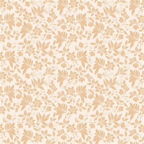 Free Vector | Vector flower seamless pattern background. Elegant ...