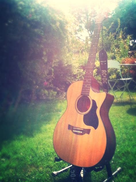 My electro acoustic guitar with a hint of editing from my ipod :) and for those of you who want ...