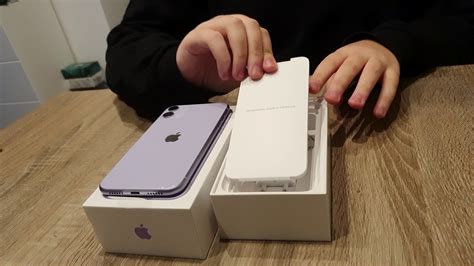 IPhone 11 Purple Unboxing - YouTube