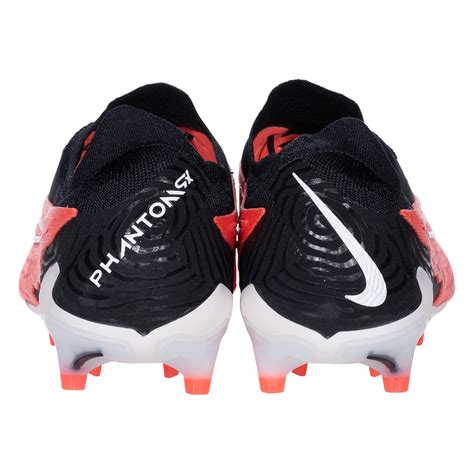 Nike Phantom GX Elite FG Soccer Cleats (Bright Crimson/Black) - Soccer Wearhouse