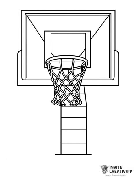 Basketball Coloring Pages (Free Printable PDFs) - Invite Creativity