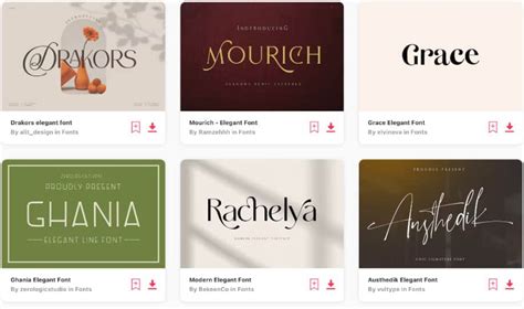 20+ Best Elegant Fonts for Designers (Free & Premium)