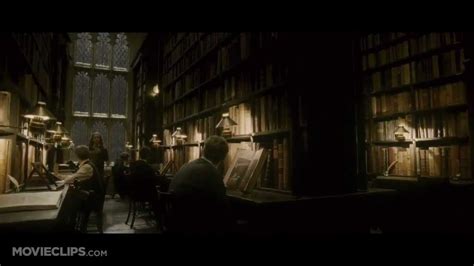 Harry Potter Library Scene - YouTube