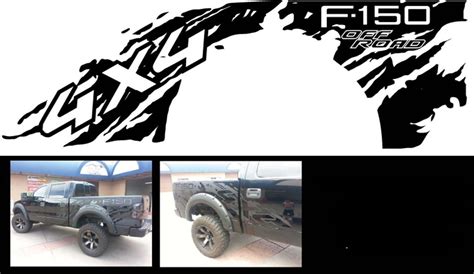 FORD F 150 RAPTOR 4x4 bed DECALS GRAPHICS STICKERS CHATTER | Automotive logo design, Car sticker ...