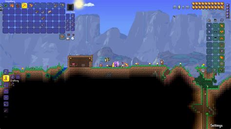 How To Craft A Work Bench, Anvil, And furnace In Terraria - YouTube