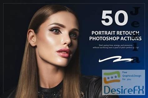 Download 50 Portrait Retouch Photoshop Actions - DesireFX.COM