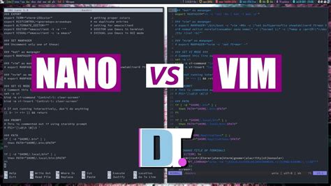 Nano Or Vim? Which Terminal Text Editor Should You Use? - YouTube