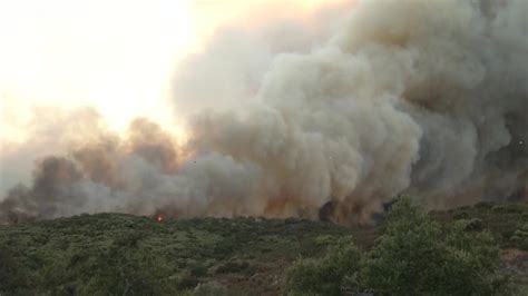 San Diego County’s Valley Fire Spreads to 1,500 Acres, Causes Power Outages – NBC 7 San Diego