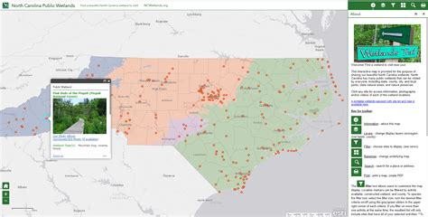 Navigating The Vital Landscape: An Exploration Of North Carolina’s Wetlands Map - World ...