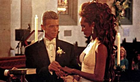 David Bowie and Iman at their wedding celebration, Florence, Italy, 6 June 1992 | The Bowie Bible