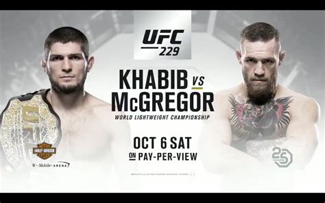 Conor McGregor vs Khabib Nurmagomedov Announced For UFC 229 In October | AWMA Blog