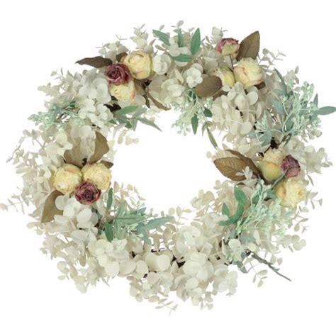 Floristik24.ie Door wreath eucalyptus eucalyptus wreath artificial ...