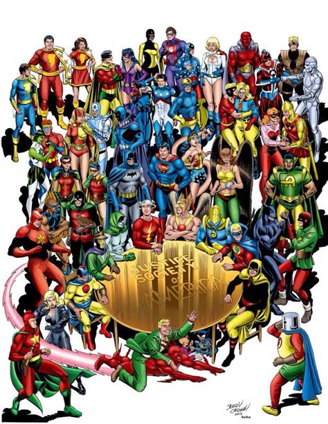 JSA of Earth-2 (pre-Crisis) | Comics, Dc comics characters, Justice society of america