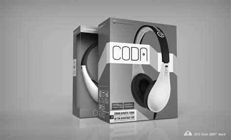 Chad Andrews Graphic Design - Coda Headphone Packaging