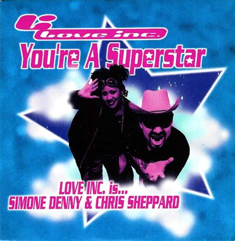 Love Inc. – You're A Superstar (1998, Cardboard Sleeve, CD) - Discogs