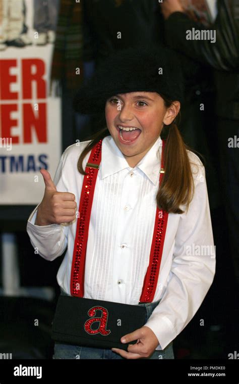 "Cheaper By The Dozen" Premiere 12/14/2003 Alyson Stoner Photo By Joseph Martinez / PictureLux ...