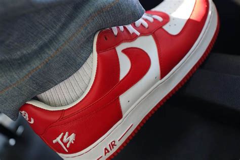 Terror Squad x Nike Air Force 1 Low Red/White | Nice Kicks