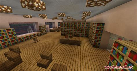 Elmore Jr. High School Map 1.17.1 for Minecraft - 9Minecraft.Net