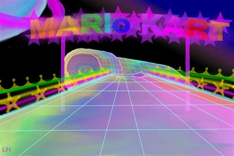 MarioKart Rainbow Road by lyndseyhage on DeviantArt