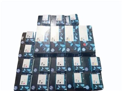 HP Black Plotter Ink Cartridges, For Printer Cartridge at Rs 2480 in ...