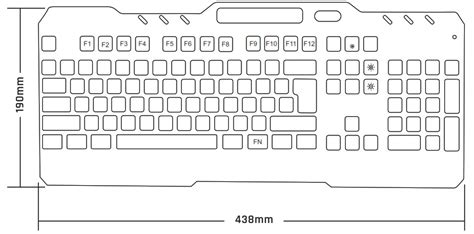 KLIM Lightning Wireless Semi-Mechanical Keyboard User Guide
