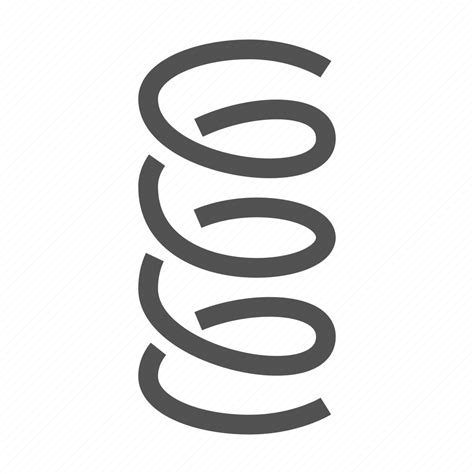 Coil, metal, spiral, spring, wire icon - Download on Iconfinder