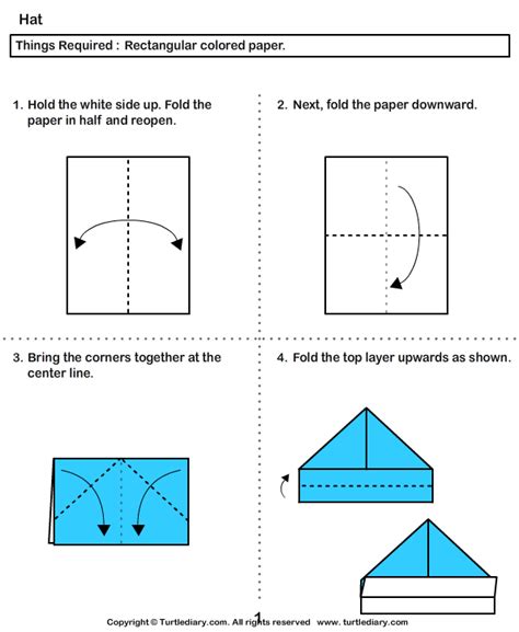 Easy Origami Hat Folding | How to Make a Paper Hat