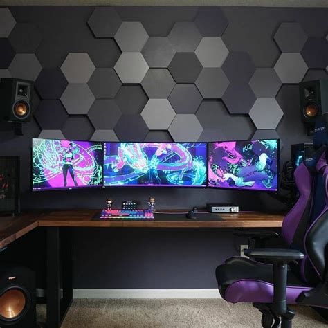 sound-proofing-for-gaming-room - Decoist Computer Gaming Room, Gaming Room Setup, Gaming Chair ...