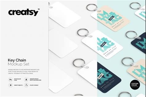 21+ Best Keychain Mockup PSD Download - Graphic Cloud