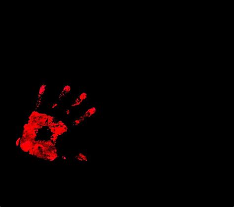 Bloody Handprint Wallpaper