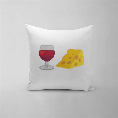 Cheese Emoji Funny Cross Stitch Pattern: Instant Digital | Etsy