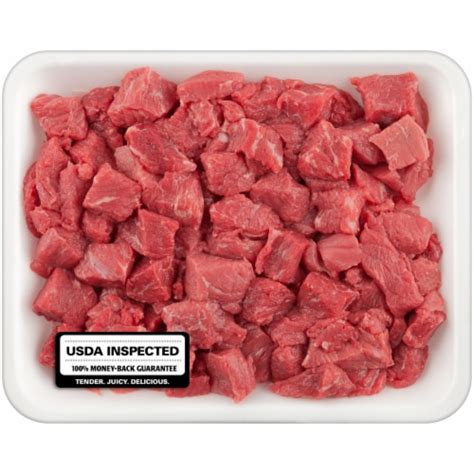 Beef Choice Cubed Beef for Stew, 1 lb - Kroger