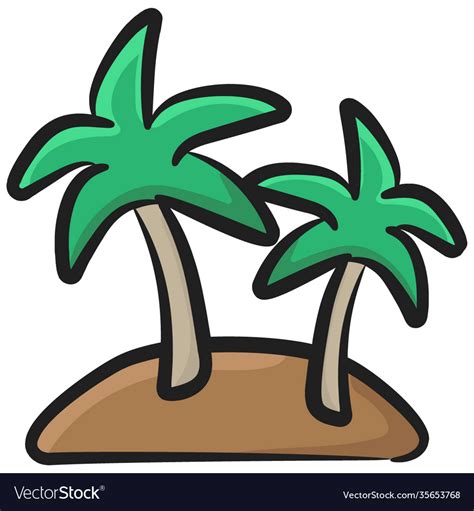 Island Royalty Free Vector Image - VectorStock