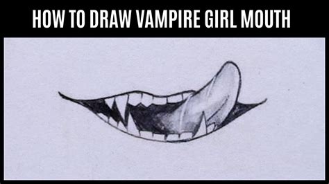 Anime Vampire Teeth Drawings