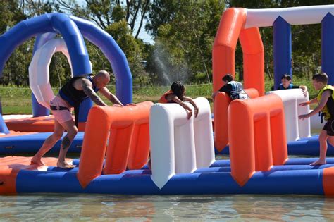 250 People Giant Inflatable Water Park Games, TUV Certificate ...