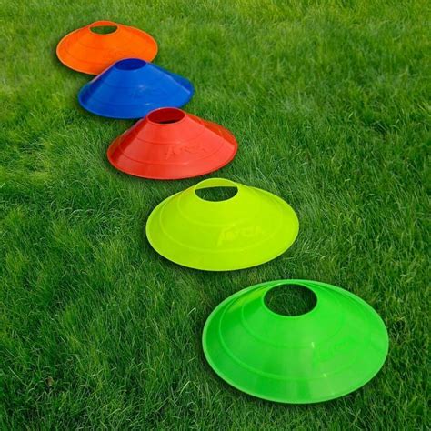 50 FORZA Hockey Training Marker Cones [Multi Coloured] | Net World Sports